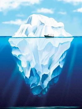 Los datos que vemos son sólo la punta del iceberg